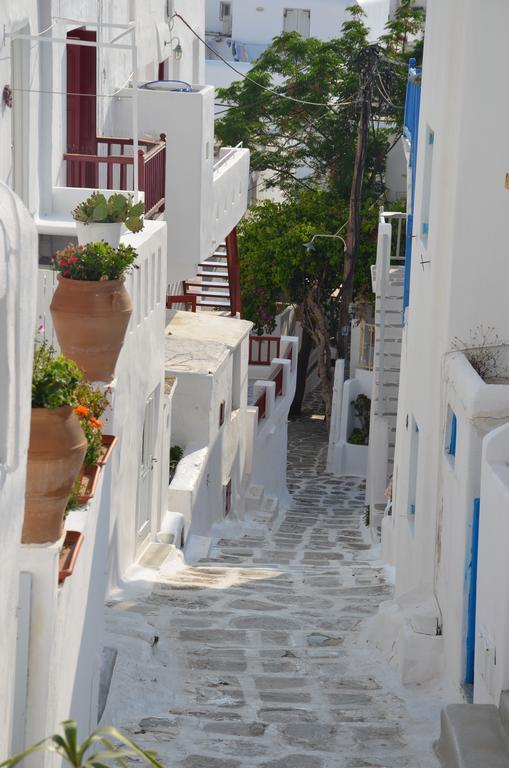 White And Grey Chora Lejlighed Mykonos Town Eksteriør billede