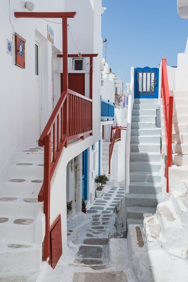 White And Grey Chora Lejlighed Mykonos Town Eksteriør billede