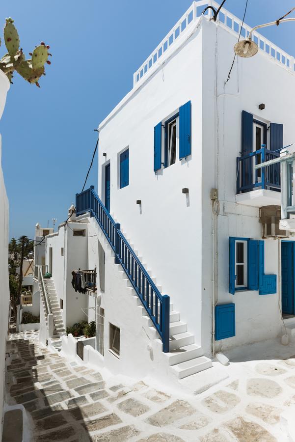 White And Grey Chora Lejlighed Mykonos Town Eksteriør billede