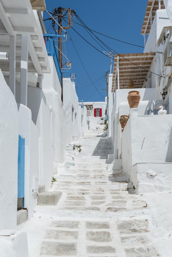White And Grey Chora Lejlighed Mykonos Town Eksteriør billede
